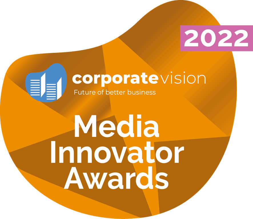 Vincitore Media Innovator Awards 2022 A Studio Marketing come miglior studio di consulenza marketing toscana